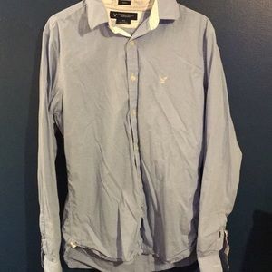 Medium American Eagle Slim Fit Striped Burton Up